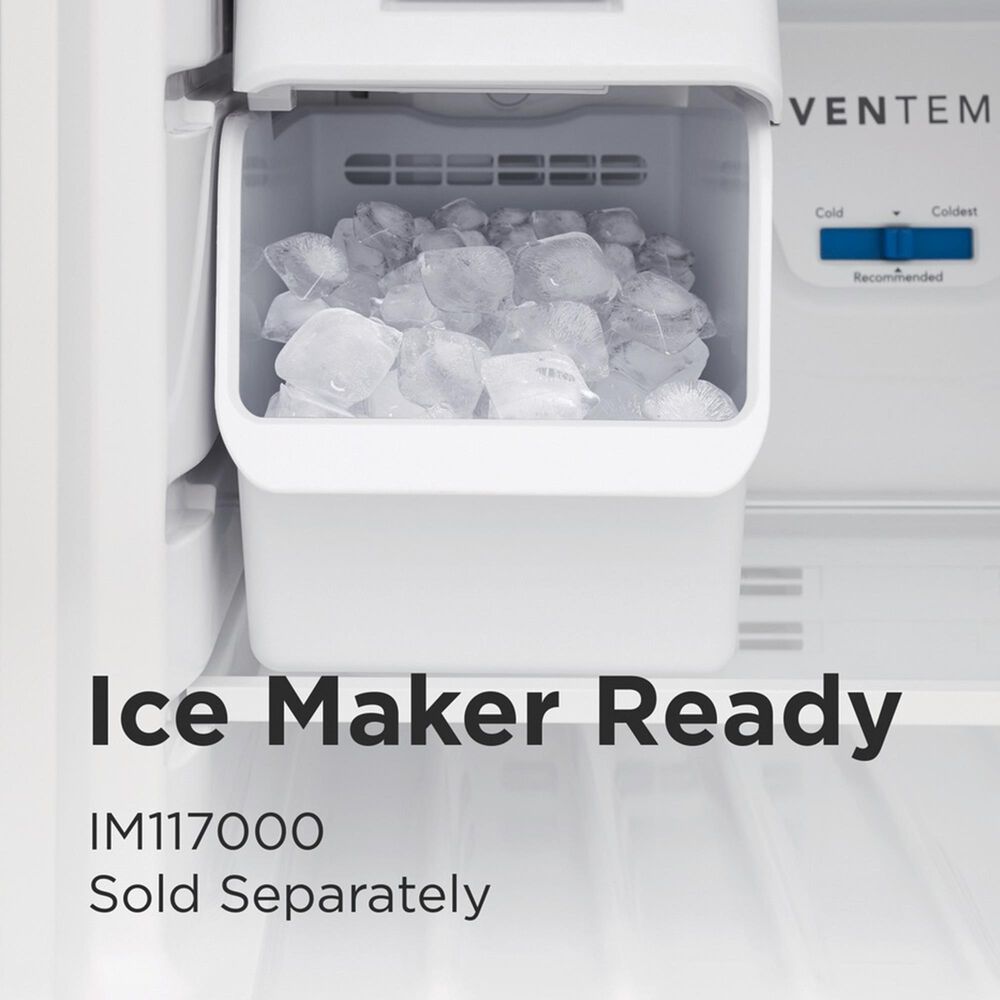 Frigidaire 20 Cu. Ft. Top Freezer Refrigerator in White, , large