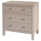 Butler Specialty Company Nora 3 Drawer Nightstand in Antique Taupe, , large
