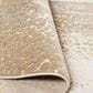 Feizy Aura 3739F 3"11" x 6" Ivory and Gold Area Rug, , large