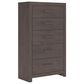 Ashley Prendonea 5-Drawer Chest in Dark Charcoal, , large