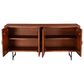 Home Trends & Design Verbania 67" Sideboard in Pecan Brown, , large
