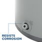GE Appliances 30-Gallon Smart Short Electric Water Heater with Plastic Drain Valve in Gray, , large