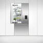 Fisher & Paykel 36" Integrated French Door Panel I&W with 84" High in Stainless Steel, , large