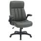 Rta Products Llc Ultra-Padded Executive Office Chair with Flip-Up Armrests in Grey, , large
