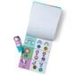 Melissa & Doug Unicorn 24-Page Activity Pad and Sticker Stamper in Purple, , large