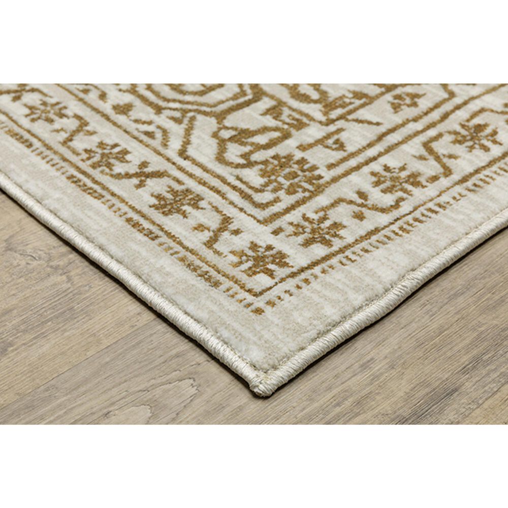 Oriental Weavers Intrigue INT03 9&#39;10&quot; x 12&#39;10&quot; Ivory Area Rug, , large