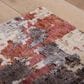 Rizzy Evolution EVO540 9" x 12" Gray and Multicolor Area Rug, , large