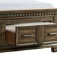 Mayberry Hill Mccoy King Storage Bed in Charcoal, , large