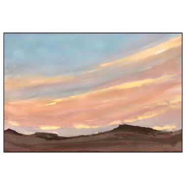 Wendover Art Hillside 2 41" x 61" Framed Art in Espresso, , large