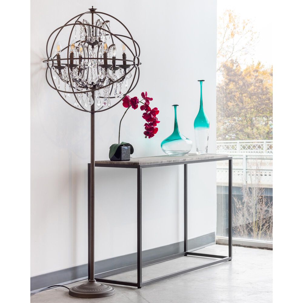 Moe"s Home Collection Adelina Floor Lamp in Brown, , large