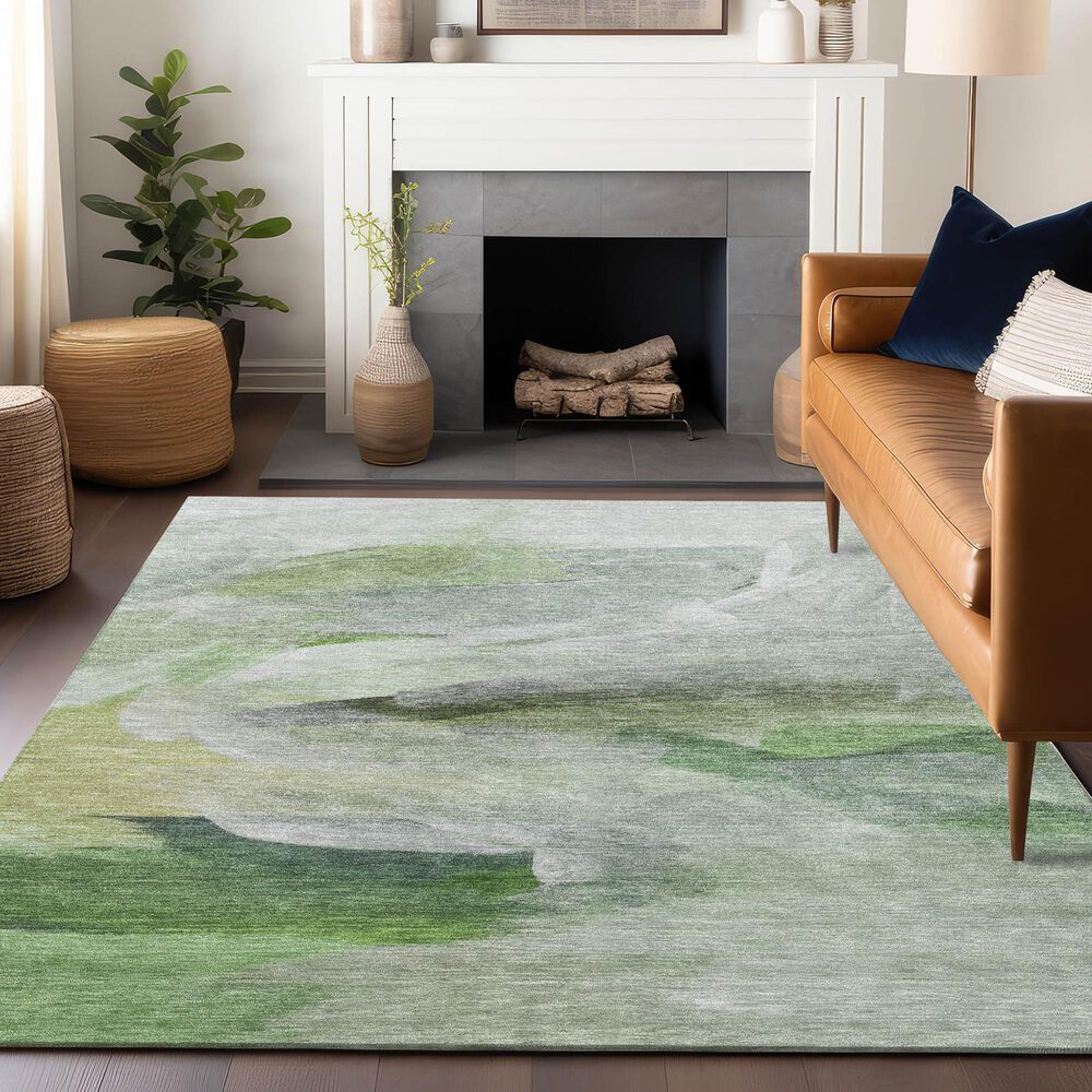 Dalyn Rug Company Ravenna RN11 10&#39; x 14&#39; Aloe Area Rug, , large