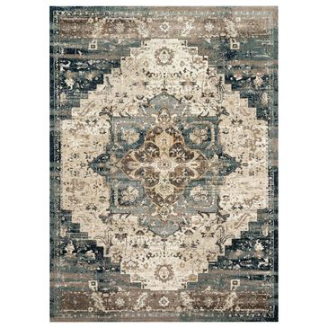 Magnolia Home James JAE-05 7"10" x 10"10" Taupe and Marine Area Rug, , large