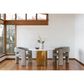 Moe"s Home Collection Graze Dining Table in White and Brass - Table Only, , large