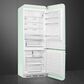 SMEG 18.01 Cu. Ft. Retro Bottom Freeze Refrigerator with Right Hinge in Pastel Green, , large