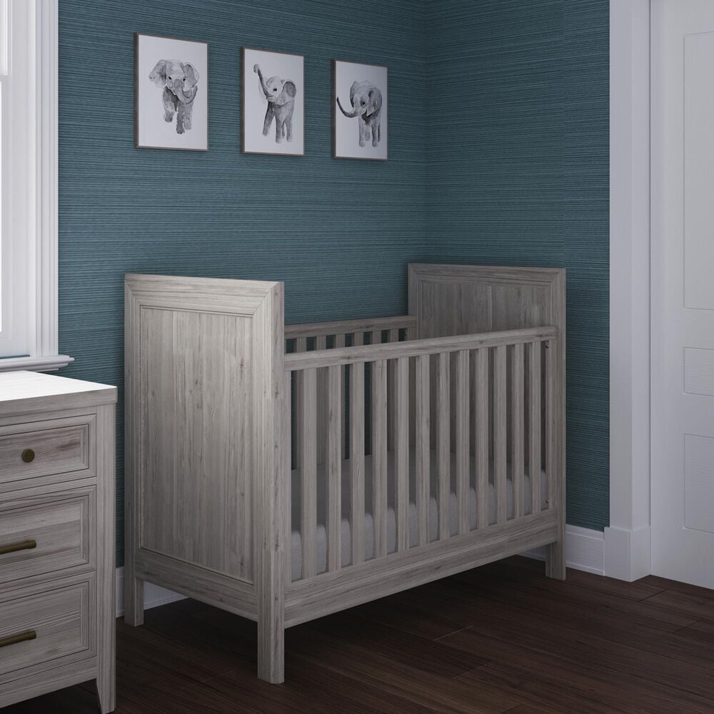 Eastern Shore Carlson 3-In-1 Convertible Crib in Washed Linen, , large