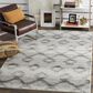 Safavieh Adirondack ADR106P-4 4" x 6" Silver/Charcoal Area Rug, , large