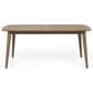 Hearth and Haven Outdoor Acacia Wood Expandable Dining Table in Gray, , large