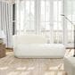 Jennifer Taylor Home Aire Right Arm Facing Chaise Lounge in Ivory White, , large