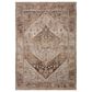 Loloi Lyra 7"10" Round Natural and Mocha Area Rug, , large