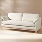 Jennifer Taylor Home Pasadena Stationary Sofa in Flax White, , large