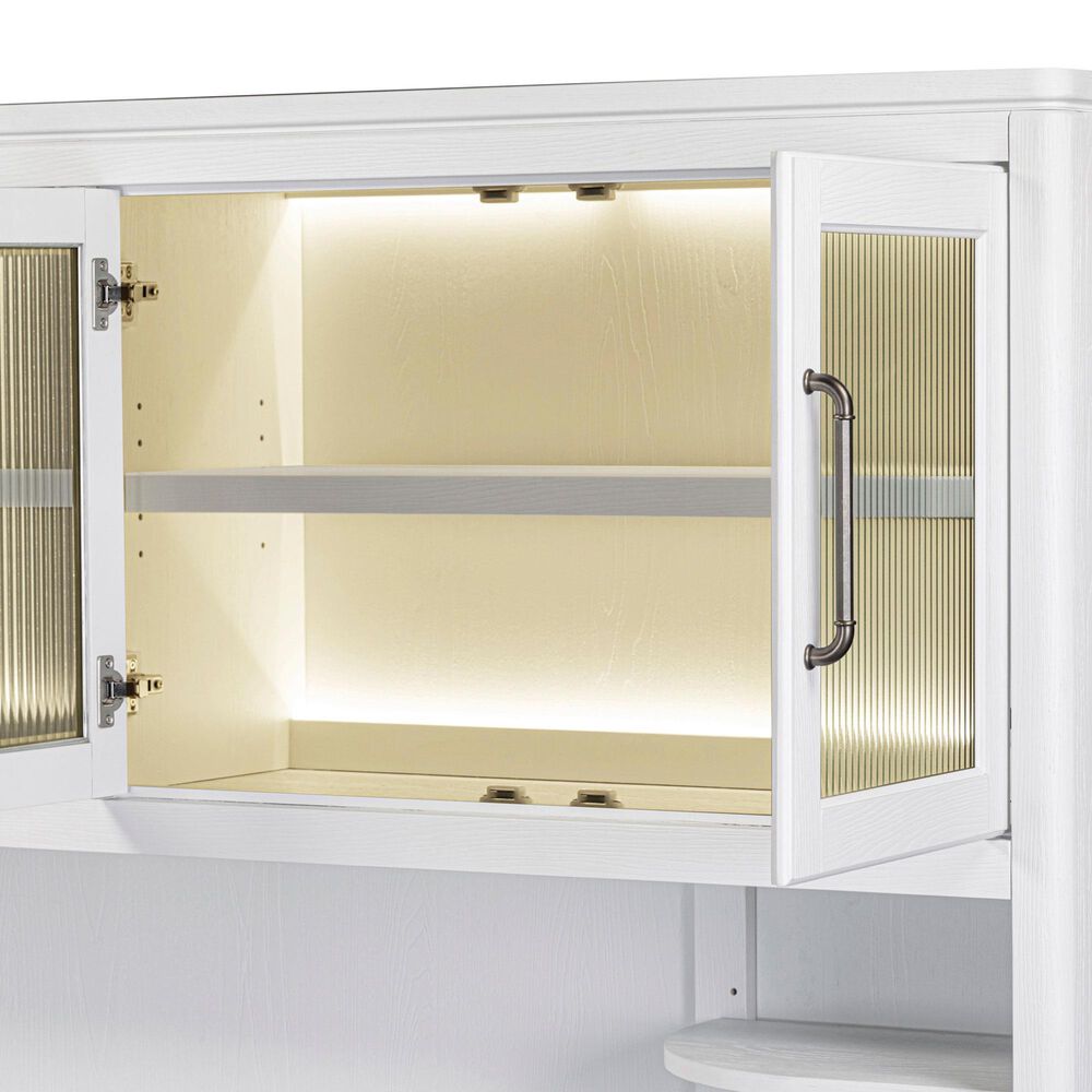 Riva Ridge Norah Modular Office Desk in Simply White, , large