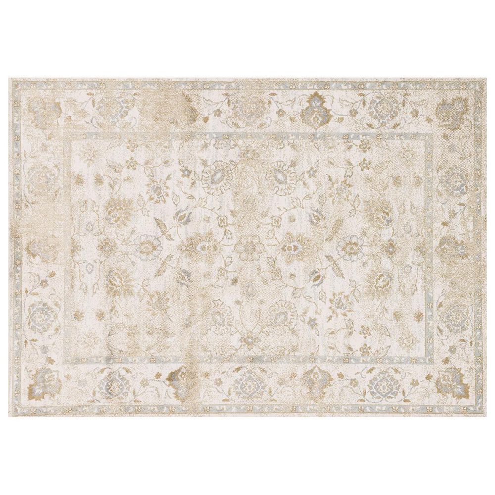Loloi Torrance TC-07 7'10" x 10'10" Ivory/Ivory Area Rug, , large