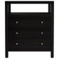 Butler Specialty Company Nora 3-Drawer Nightstand in Antique Coffee, , large
