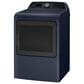 GE Profile 7.3 Cu. Ft. Smart Front Load Electric Dryer with Steam and Washer Link in Sapphire Blue, , large