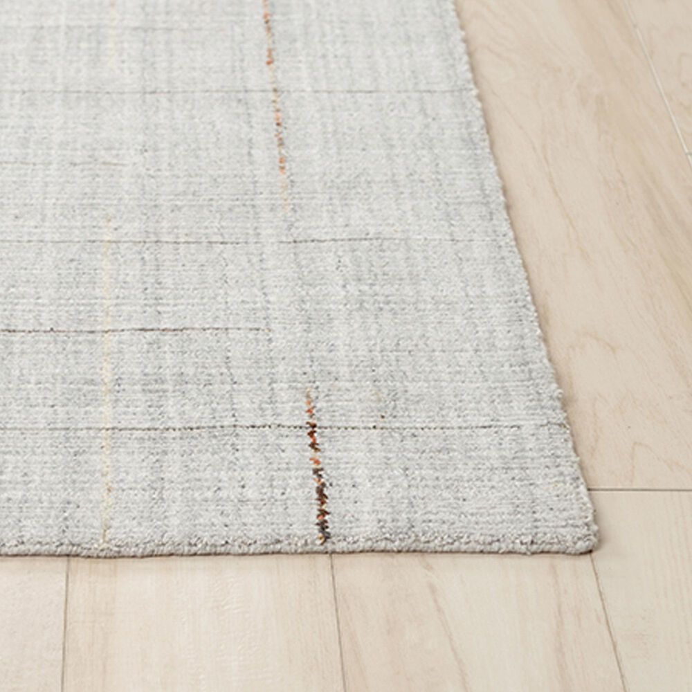 RIZZY Kiki 5&#39; x 7&#39;6&quot; Silver Area Rug, , large