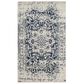 Safavieh Madison MAD603D-4 4" x 6" Cream/Navy Area Rug, , large