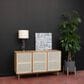 LH Imports Skye Niko Table Lamp in Antique Brass, , large