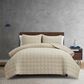 BCP Home Clarice 3-Piece King Quilt Set in Cream, , large