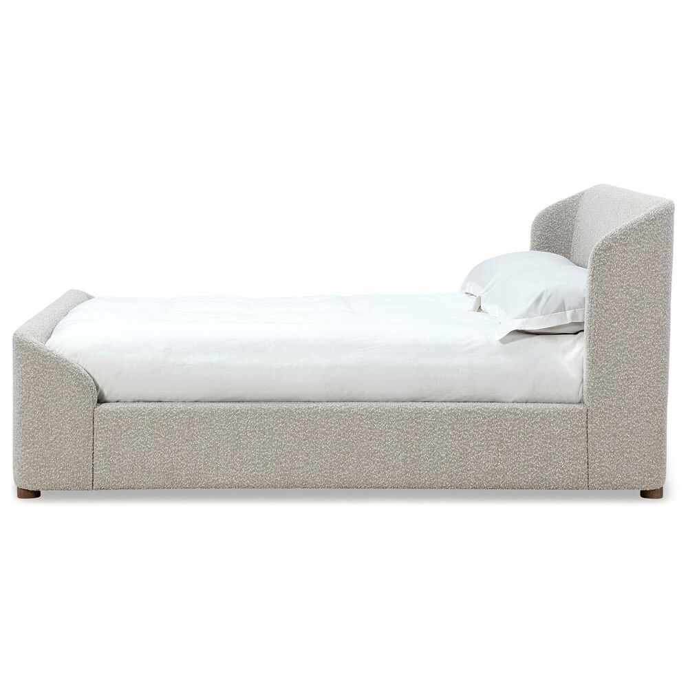 Urban Home Kiki King Upholstered Platform Bed in Cotton Ball Boucle, , large