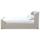 Urban Home Kiki King Upholstered Platform Bed in Cotton Ball Boucle, , large