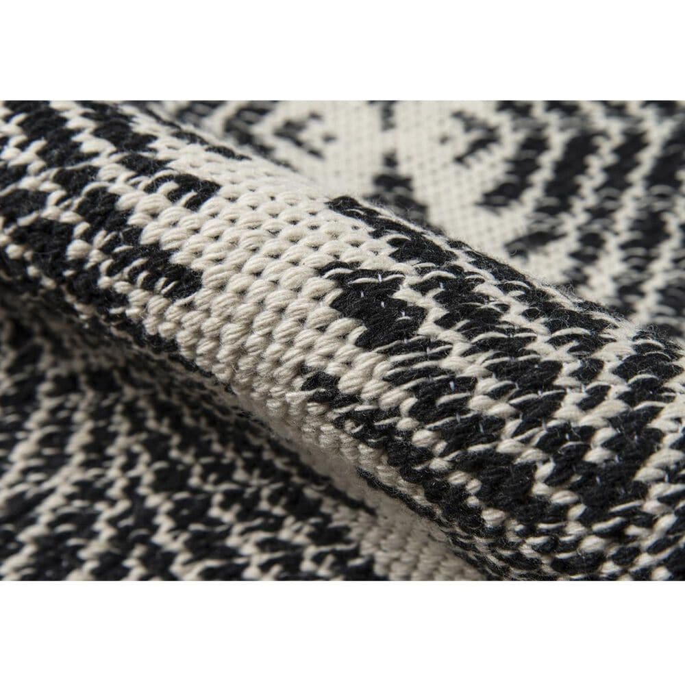 Momeni River RIV-1 5&#39; x 7&#39;6&quot; Black Area Rug, , large