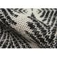 Momeni River RIV-1 5" x 7"6" Black Area Rug, , large