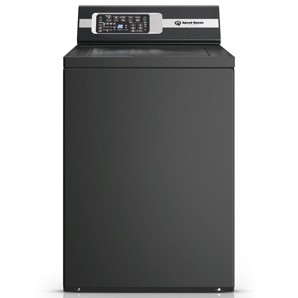 Speed Queen 3.2 Cu. Ft. Top Load Washer and 7 Cu. Ft. Electric Dryer Laundry Pair in Matte Black, , large