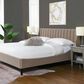 Jennifer Taylor Home Aspen King Platform Bed in Mink Beige, , large