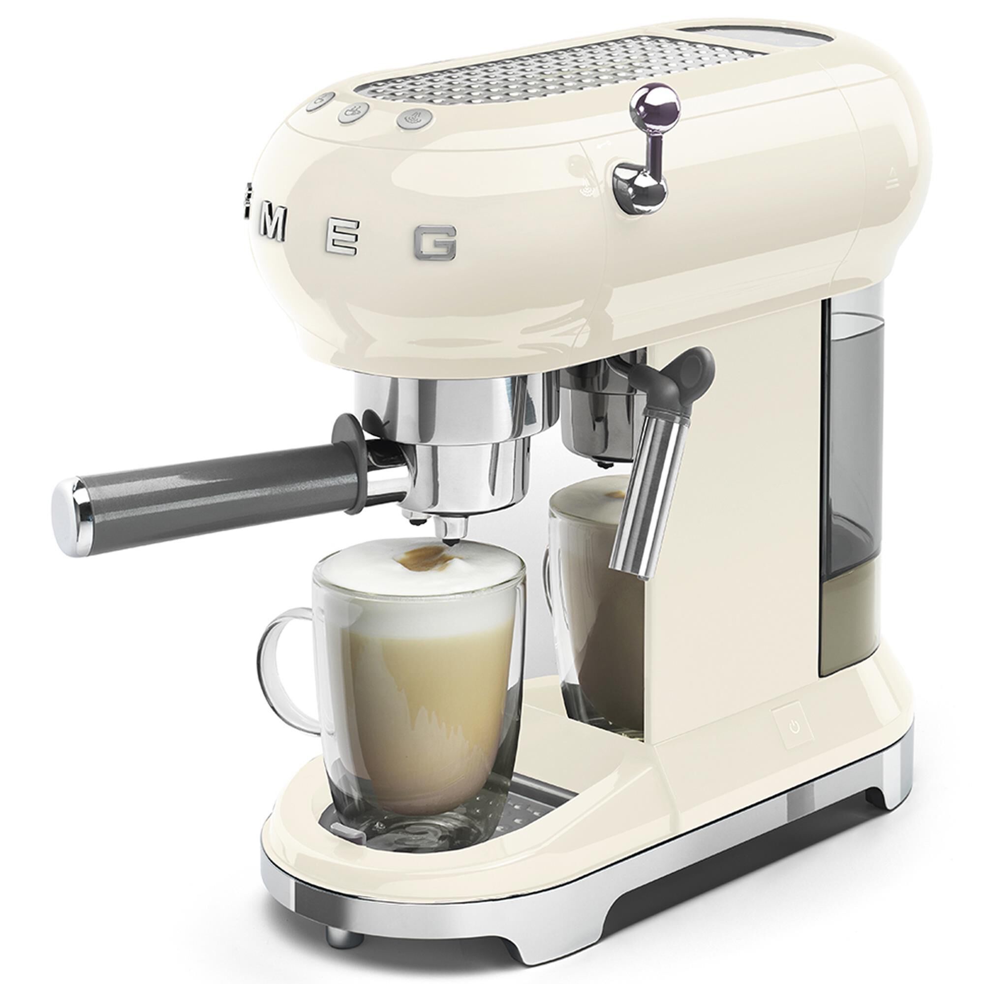 Smeg coffee machine cream discount