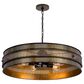 Cal Lighting Heraklion 5-Light Chandelier in Aged Bronze, , large