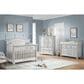 Oxford Baby London Lane 4-In-1 Convertible Crib in Vintage White, , large