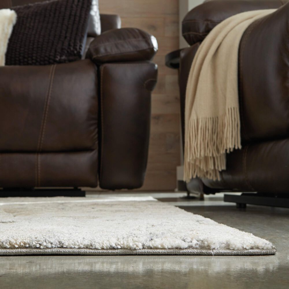 Ashley Wyscott 7&#39;10&quot; x 10&#39;3&quot; Beige, Gray and Black Area Rug, , large