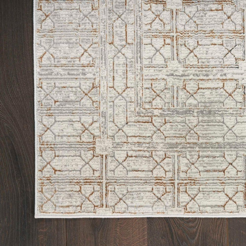 Nourison Desire Ivory and Beige 9&#39; x 12&#39; Area Rug, , large