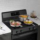 Midea 6.1 Cu. Ft. 4-Burner Freestanding Gas Range with Steam Cleaning in Black, , large