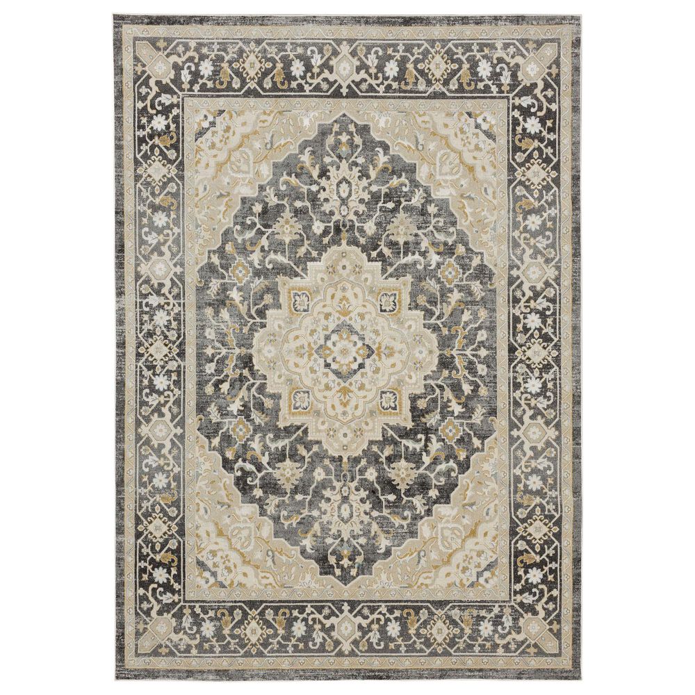 Karastan Windemere Traditional 2"6" x 10" Gray Runner, , large
