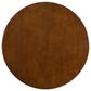 Linon Home Decor Rainbow Round Side Table in Hazelnut, , large