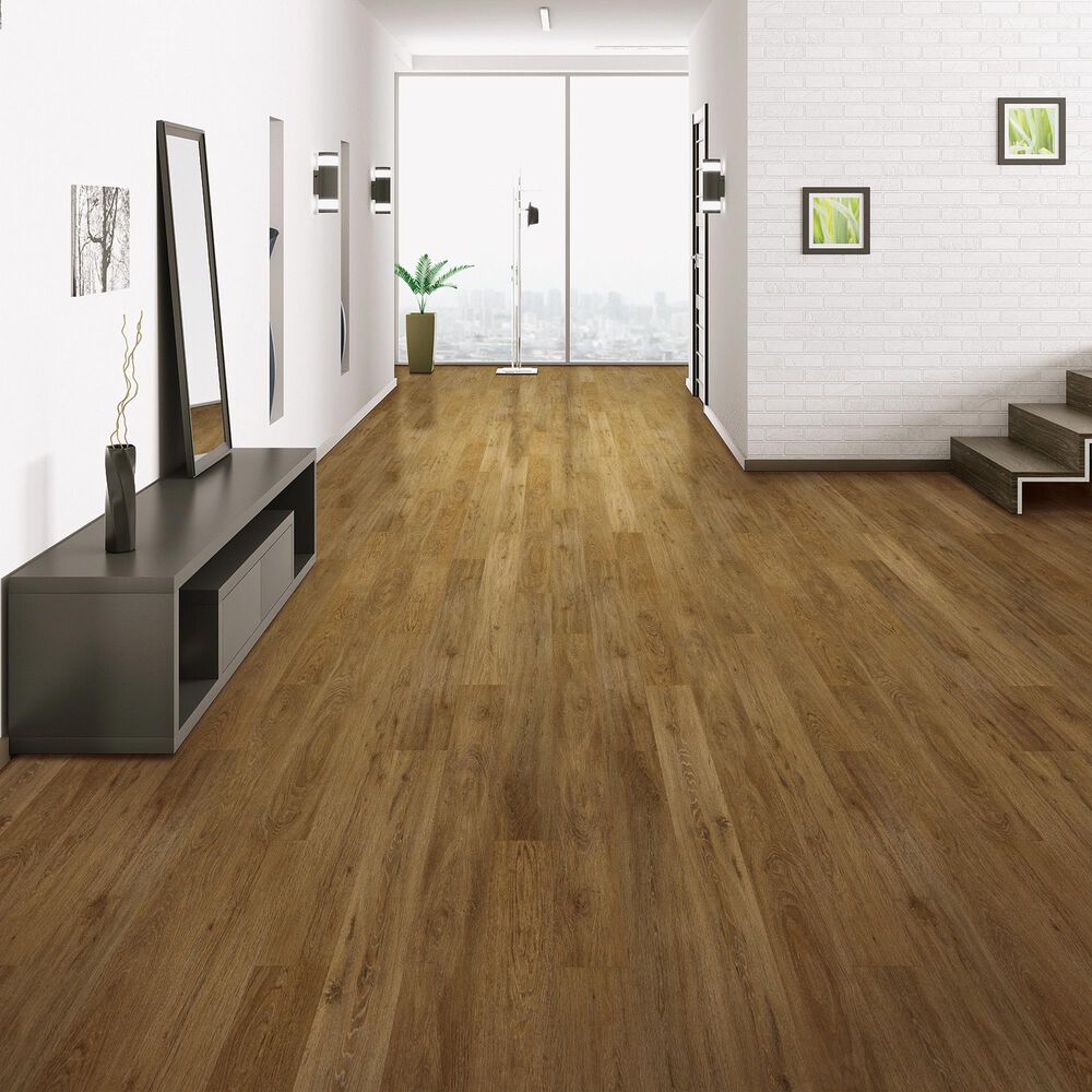Mohawk Founder&#39;s Trace Iced Pecan 7&quot; x 48&quot; Vinyl Plank, , large