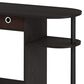 HOMLUX 32" Computer Desk with Two Drawers in Espresso and Black, , large