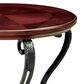 Furniture of America Mayo End Table in Brown Cherry, , large
