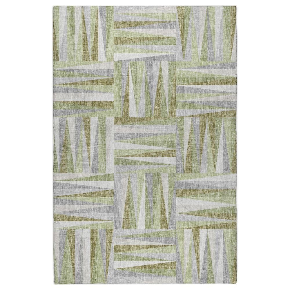 Dalyn Rug Company Lorenzo LN2 Green 10" x 14" Area Rug, , large